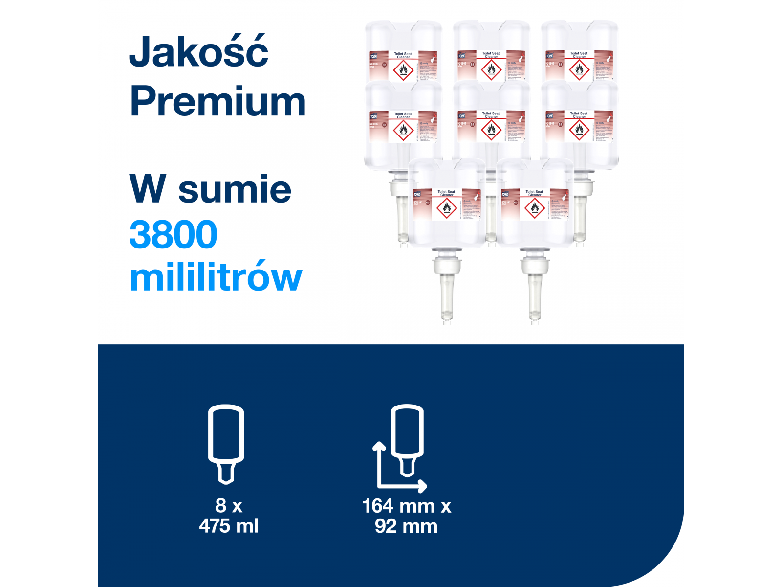 Płyn do czyszczenia deski sedesowej TORK 420302 S2 475ml
